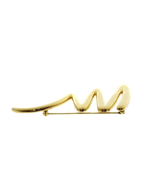 Tiffany & Co. Jewelry - Tiffany & Co Scribble Brooch 18k Yellow Gold